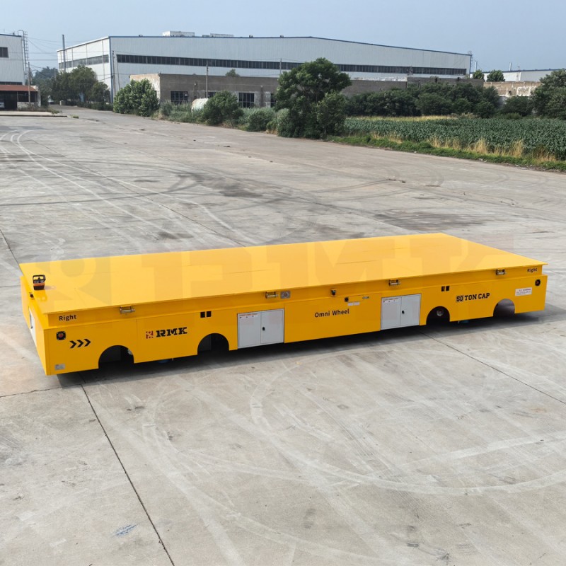 50 Tons mulj Omni-directional Battery Trackless Transfer košarica