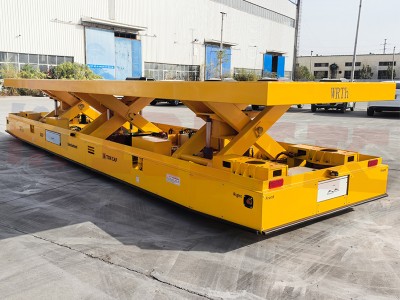 16 Tons Tri-škarpica Sinhrono podizanje Omniwheel transfer košarica